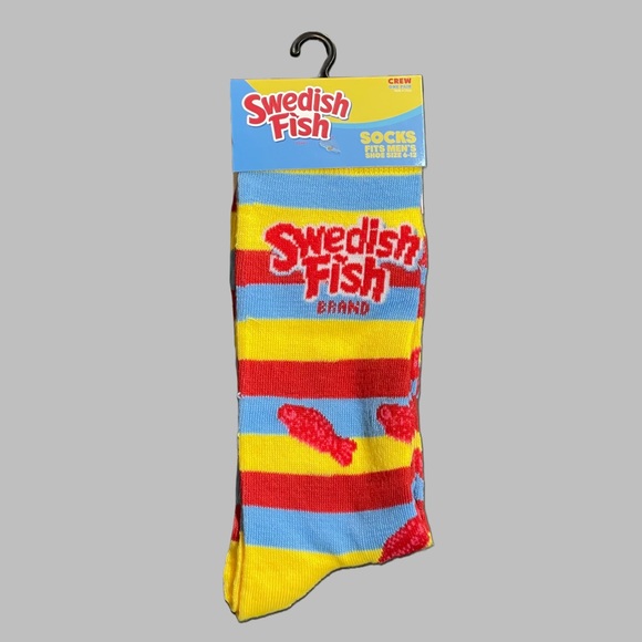 Pop Tarts Swedish Fish Oreo Cookie Men’s Crew Socks 3 Pair Size 6-12 - Picture 4 of 7